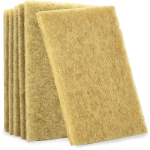 Esun Biodegradable Non Scratch Durable Sisal Scrub Pads Compostable High Absorbent Kitchen Cleaning Scrubbers for Dishes