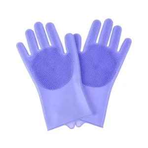 Esun Silicone Dishwashing Gloves Medium Thickness Eco Friendly Waterproof for Kitchen Cleaning and Dishwashing