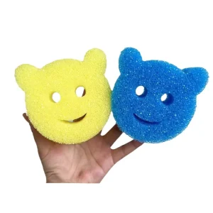 Esun Temperature Controlled Dish Sponge Scratch Free Multipurpose Sponges & Scouring Pads for Dish Washing