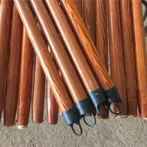 Eucalyptus Wood Broom Handle Durable Broomstick for Brooms & Dustpans