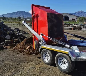 European Standard Scrap Metal Skip Bin Garbage Bin Recycling Bin Waste Management