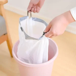 Everyday Trash Bags Disposable Compostable Plastic Small Kitchen Drawstring Garbage Bag