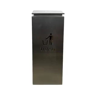 Exclusive Premium Quality Stainless Steel Outdoor Waste Bins for Schools With Custom Logo Service