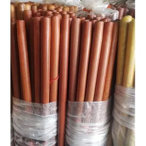 Explosion Models Eucalyptus Wood Broom Stick with Soft PVC Broom Handle Portable Feature Factory Price