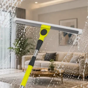 Extendable Eco Friendly TPR Squeegee with Scalable Design Durable for Bathroom Kitchen Patio Glass Floors
