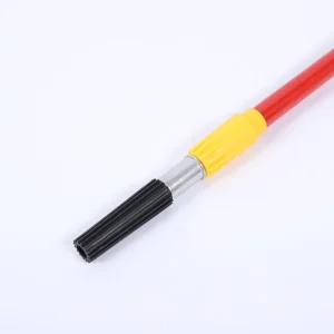 Extendable Red Yellow Telescopic Pole Multi Purpose Handle for Painting Cleaning Home Use