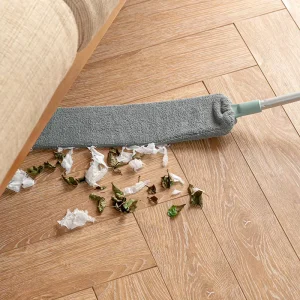 Extendable Stainless Steel Duster for Home Cleaning Reach High Ceilings and Hard to Access Areas