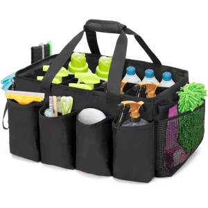 Extra-Large Portable Cleaning Caddy Storage Bag with Handles