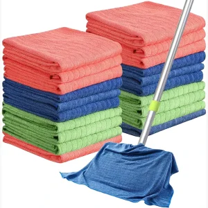 Extra Large Single Head Microfiber Mop Durable Aluminum Pole for Household Cleaning Reusable Floor Cloth for Home Use