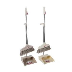 Extra Large and Thickened Broom Set Non Stick Hair with Comb Teeth Windproof Dustpan Combination Broom and Sweeper