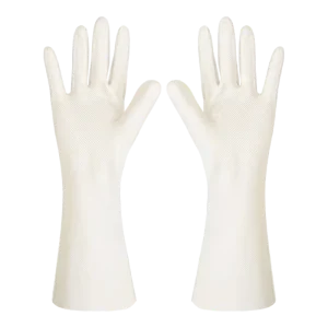 Extra Long Household Cleaning Gloves Non Slip Tear Resistant Waterproof Reusable Rubber Gloves for Kitchen