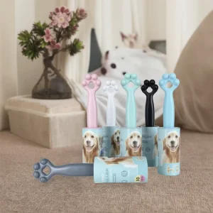 Extra Sticky Pet Hair Remover Brush PP Handle Broom Paper Broom Home Cleaning Function Dust Lint Roller