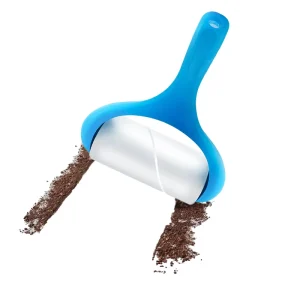 Extra Sticky Reusable Cleaner Silicone Tape Sticky Washable Lint Roller Hair Remover Brush Sticker Roller for Clothing