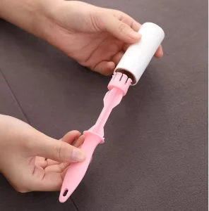 Extra Sticky Travel Size Mini Lint Roller Manual Plastic Pet Hair Remover for Cleaning Clothes Dog Cat Pet Hair