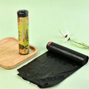 Extra Thick Drawstring PE Trash Bags 60*70cm Household Cinch Top No Dirty Hands