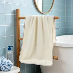 Extra Thick Microfiber Coral Fleece Comprehensive Square Towel Plain Pattern Comfort Facial Wash Cloth Quick Dry Bath