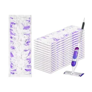 FF2966 Reusable Wet Microfiber Mop Pads Refills Floor Care Accessories Cleaning Cloth Microfiber Mop Replacement Pad