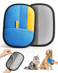 FF5143 Electrostatic Fuzz Remover Glove Reusable Sofa Carpet Clothing Pet Hair Removal Gloves Lint Removal Brush