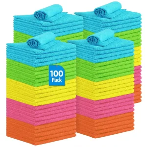 FF5702 Highly Absorbent 30*30cm Car Cloth Cleaning Rags Washing Towel Cars Kitchen Window Microfiber Cleaning Cloths