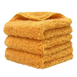 FF5797 Multipurpose OEM ODM Microfiber Dish Cloth Lint free Commercial Heavy Duty Rag Reusable Super Absorbent Cleaning Cloth