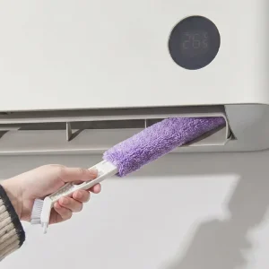 FF6031 Home Auto Air Conditioner Cleaner Tools Keyboard Fan Duster Microfiber Window Blind Duster Brush