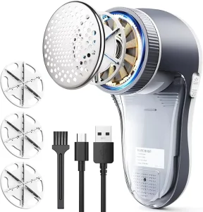 Fabric Shaver Portable Fabric Shaver USB Rechargeable Electric Lint Remover for Clothes