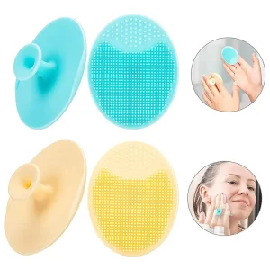 Face Scrubber Soft Silicone Facial Cleansing Brush Face Exfoliator