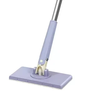 Face Towel Small Mop Clip Cloth Bathroom Wall Floor Mop Paper Towel Cloth Replacement Extendable Handle Four Side