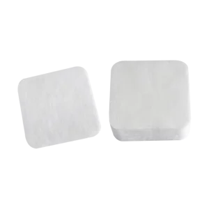 Facial Cleansing Organic 100% Cotton OEM Cosmetic Cotton Wool Pads Natural Makeup Remover Pads Rectangle 7.3×7.3cm