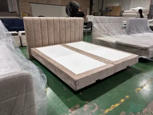 Factory Adjustable Upholstered Box Spring Bed