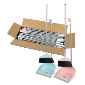 Factory Broom Dustpan Set Plastic Household Cleaning Soft Broom and Dustpan Set
