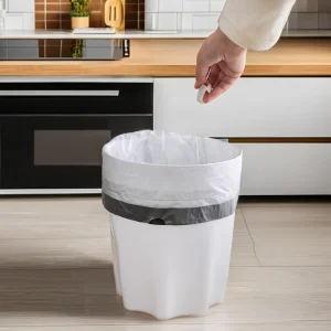 Factory Construction 120 Liters HDPE 100L Garbage Trash With Drawstring Heavy Duty Industrial Plastic Clear Garbage Bag