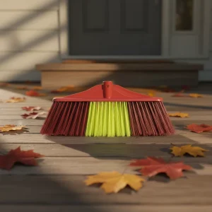 Factory Custom Colorful Plastic Broom with Long Bristles and PET Broom Head Dustpan Small Handle for Home Cleaning