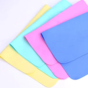 Factory Custom logo Magic Towel Chamois Fabric PVA Sponge Cloth Soft Absorbing Towel Shammy Car Wash Hair Drying Household