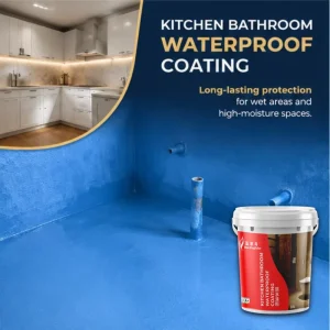 Factory Customized Anti-Slip Quick-Drying Self-Leveling Polyurethane Waterproof Floor Coating for Kitchen and Bathroom