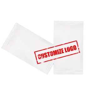 Factory Customized Disposable Individually Pack Nonwoven Wet Wipes for Hotels Restaurants Kitchens Cleaning Lemon Scented