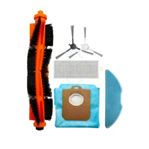 Factory Customized Robot Vacuum Accessories Dust Bag Compatible with XU2100 Robot Vacuum Cleaner Filter Roller Mop Pad