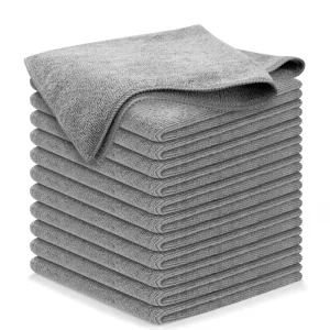 Factory Direct 30*30Cm Kitchen Cleaning Cloth Kitchen Microfibre Towel Car Glass Microfiber Cleaning Cloths