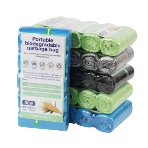 Factory Direct Biodegradable Trash Bags Thickened Household Bags Portable Biodegradable Garbage Bag