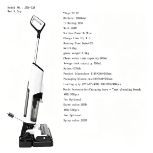 Factory Direct Cordless Stick Vacuum and Mop 2 in 1 Automatic Self Cleaning Floor Cleaning Robot Alternative for Cleaning