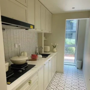 Factory Direct Customized Wooden Kitchen Cabinet Top Quality Kitchen Furniture Set Kitchen Cupboard Set with Accessories