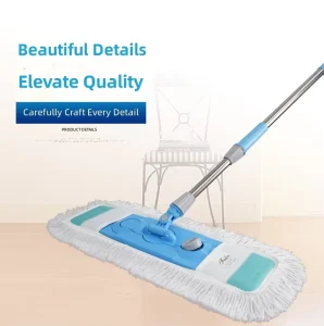 Factory Direct Detachable Telescopic Handle Flat Mop Commercial Dust Mop for Hotel Property Cleaning