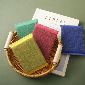Factory Direct Durable Double Sided High Water Absorption Dishwashing Scrub Pad