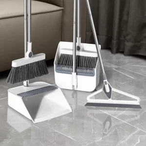 Factory Direct Floor Cleaning 180 Degree Rotatable Broom Dustpan Combo Set