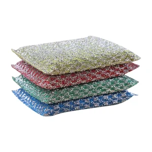 Factory Direct Industrial Strength Dish Scrub Sponge Bulk Kitchen Cleaning Sponge with Scourer Scouring Pads