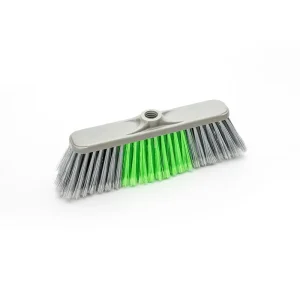 Factory Direct New Home PET Bristles Plastic Broom Head with Italian Thread Brooms and Dustpans