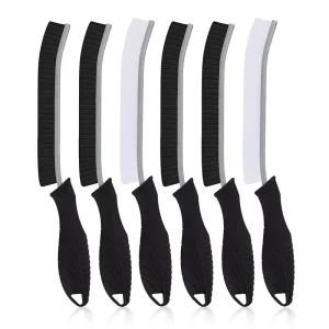 Factory Direct Plastic Handle Eco-Friendly Hard Bristle Nylon Crevice Cleaning Brush for Household Cleaning