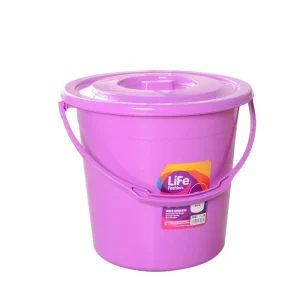 Factory Direct Portable Durable Thickened 25L Super Large Capacity Plastic Round Water Bucket Heavy-Duty Plastic Cleaning Pail