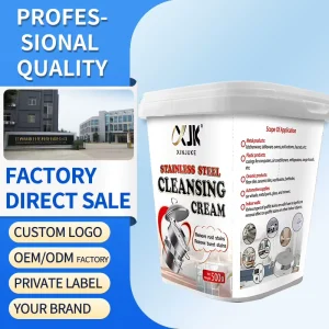 Factory Direct Sale 500g Multipurpose Cleaning Paste Stainless Steel Cleansing Cream for Kitchen Cookware Stain Cleaning