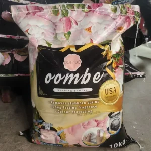 Factory Direct Sale Bulk Bag 10kg Industrial Detergent Powder Eco Friendly Natural Floral Stain Remover for Apparel